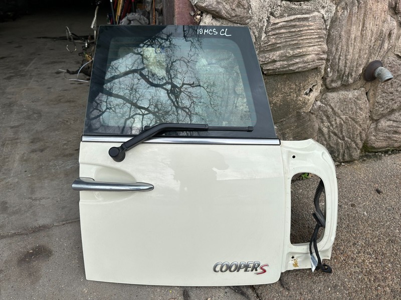 08-14 Mini Cooper Clubman R55 BACK REAR RIGHT TRUNK DOOR SHELL White 850 OEM