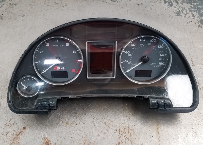 2005 Audi S4 B6 B7 4.2L V8 Gauge Cluster 160MPH OEM #7218 X6