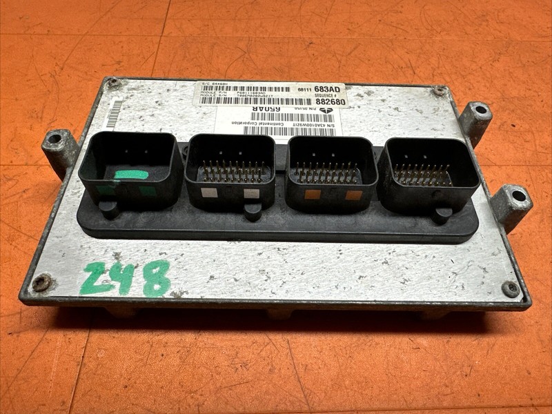 68111683AD | 2012 2013 Jeep Grand Cherokee 3.6L ECM Engine Computer Module OEM