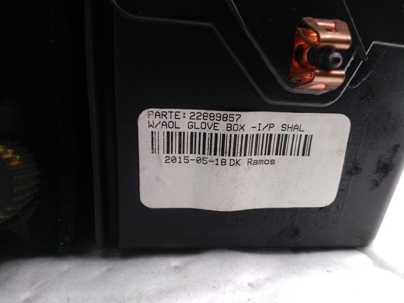 2015 Cadillac SRX Glove Box Door Brown OEM Used 81000 Miles NJ25-23142-585828