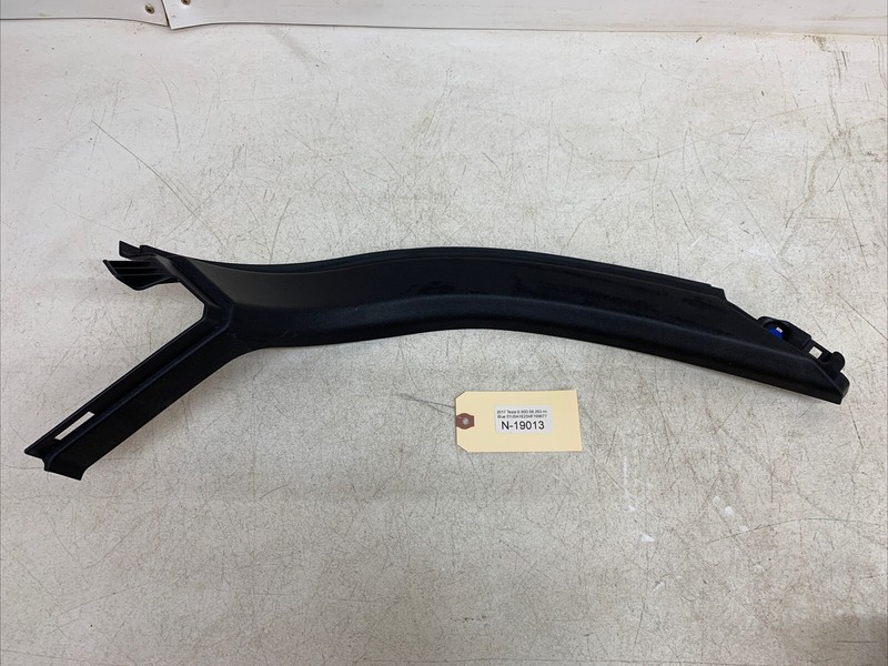 ⚡️12-18 Tesla Model S TRUNK TRIM LIFT GATE SIDE TRIM LEFT 1009065-00-A 19013 U5