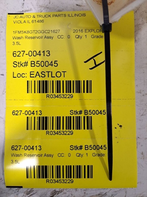 Wash Reservoir Fits 16-19 EXPLORER 3453229