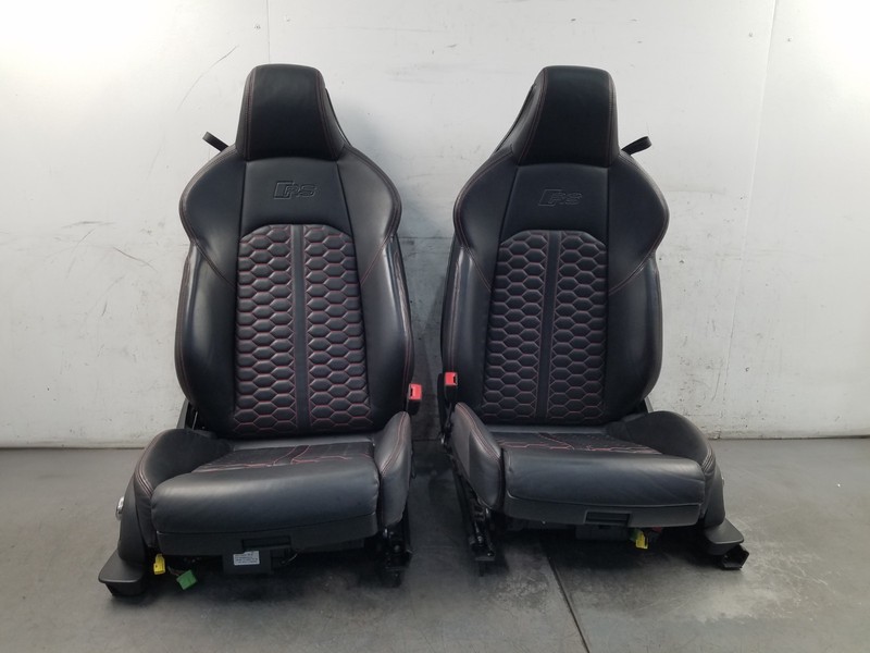 2018 Audi RS5 Quattro F5 Power Heated Leather Front Seat Set#2200 Z13
