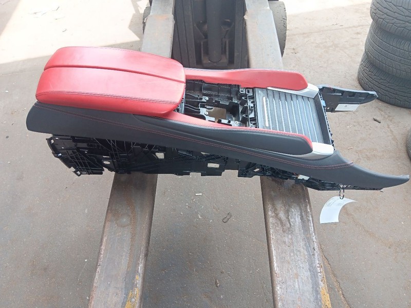 2015-2019 BMW F86 X6 X6M Center Console Arm Rest Lid Cover Red Leather OEM