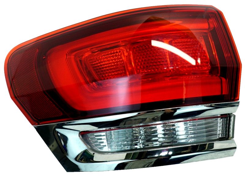 🔅2020-2022 JEEP, DODGE OEM. REAR LEFT DRIVER SIDE OUTER TAIL LIGHT LED, CHROME