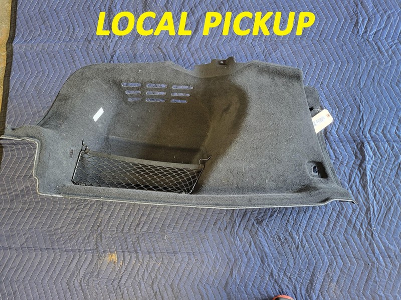 Used Oem BMW Left Rear Quarter Trim Trunk Liner for 2023-2025 430Xi Gran Coupe