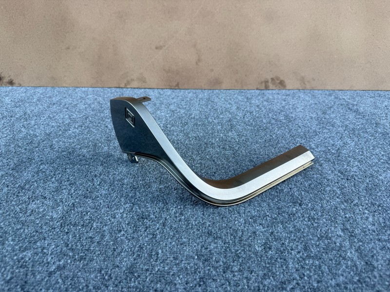 RIVIAN R1S R1T 2022-2026 OEM DASH LEFT DRIVER CHROME TRIM COVER MOLDING PANEL