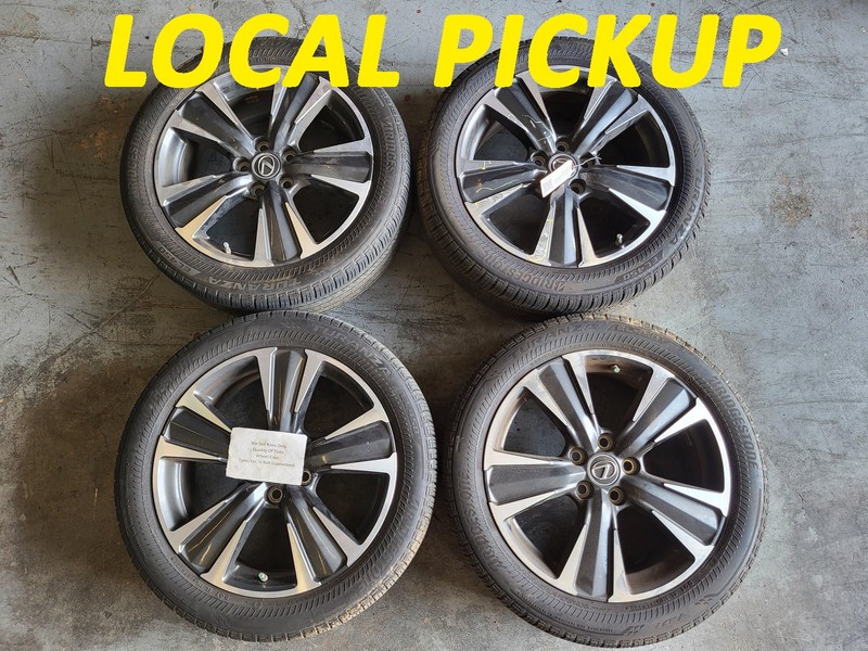 Used Oem Lexus Wheel Rim SET of 4 for 2019-2022 UX 200 225/50RF18 18x7