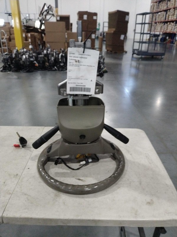 Used Steering Column fits: 2007 Jeep Grand cherokee Floor Shift w/remote radio c