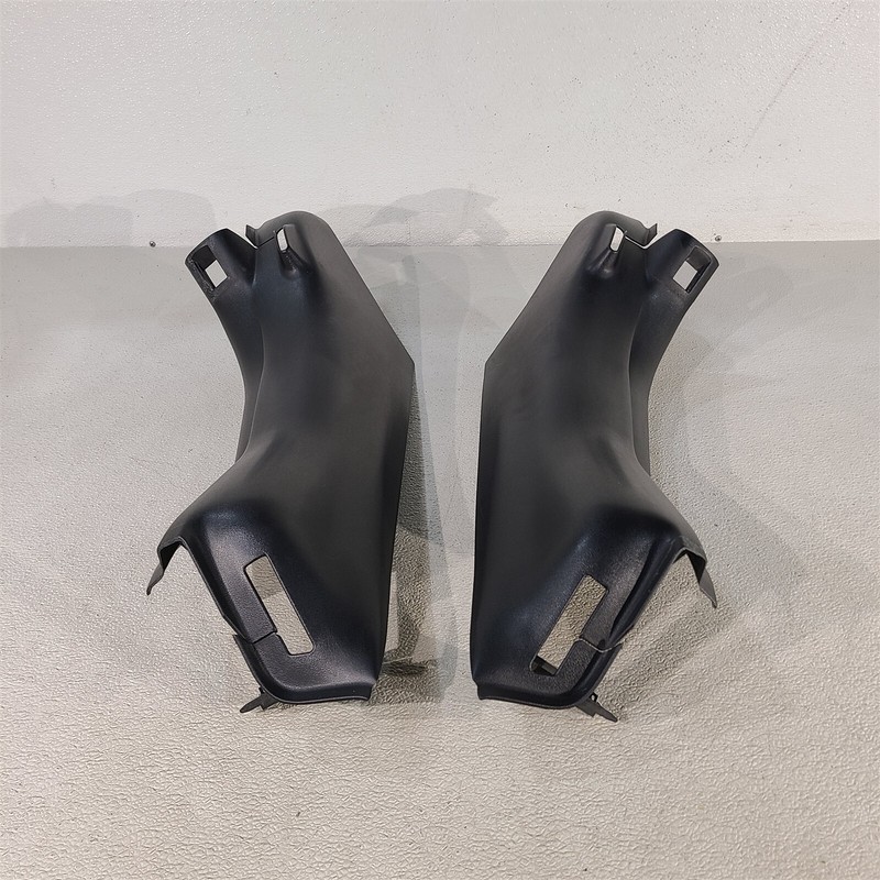 97-04 Corvette C5 Interior B Pillar Seat Belt Trim Covers Oem Ebony Black Aa7476