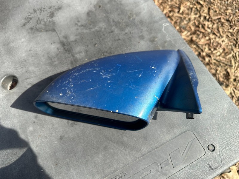 95-99 ECLIPSE TALON 2G DSM OEM LH BLUE POWER DOOR MIRROR - DRIVER SIDE