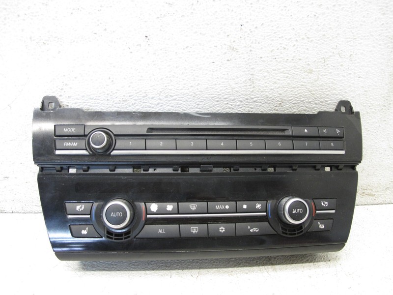 11-16 BMW F10 535i 550i M5 HEATER A/C CONTROL PANEL AUDIO CLIMATE TEMP CD 011823
