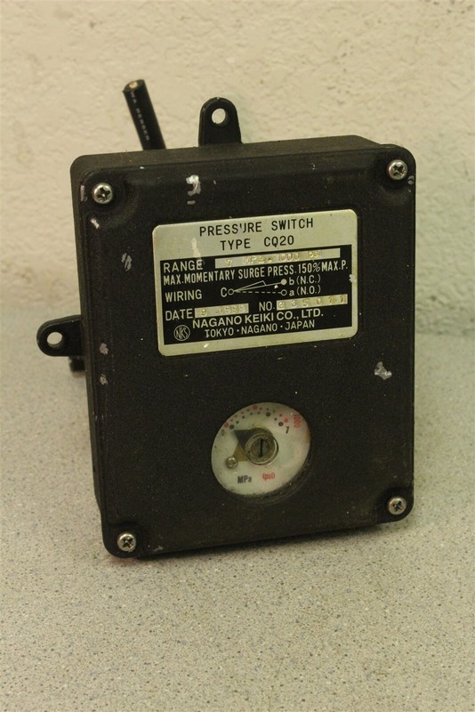 Nagano Keiko Pressure Switch CQ20 G35011*FREE SHIPPING*