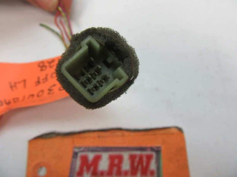 FITS WIRE PLUG CONNECTOR OFF LEFT DRIVER SIDE DOOR MIRROR GLASS POWER HEATED LF