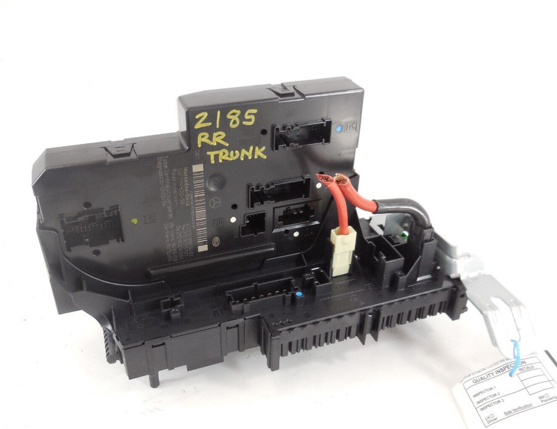 2011 2012 Mercedes Benz E350 Rear SAM Relay Fuse Box OEM