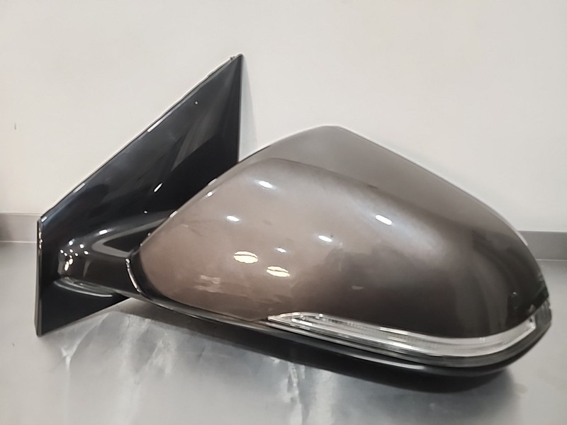 Brown 2015-2017 Hyundai Sonata Driver Left Front Side View Mirror Blind Spot LH