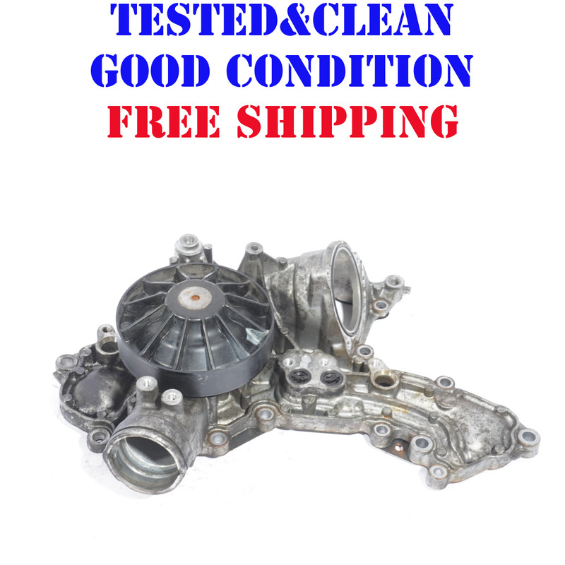 11-19 MERCEDES X166 GL450 CL550 S550 ENGINE COOLANT WATER PUMP OEM
