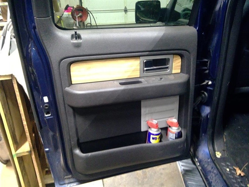 F150 Crew Cab 2011 Driver Left Rear Door Trim Panel Rear 1721527