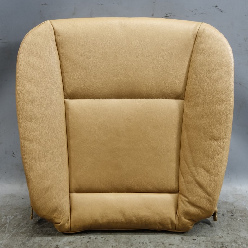 05-10 BMW E60 E61 5-Series Right Seat Bottom Cushion Natural Brown Leather OEM
