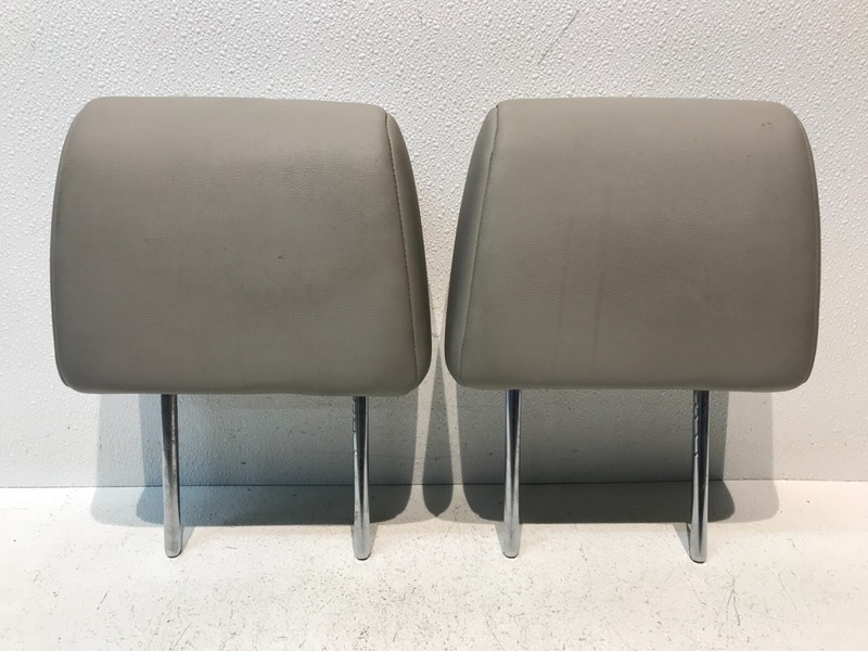 2014 Nissan Rogue Headrest Front Driver Passenger Left Right Gray Pair