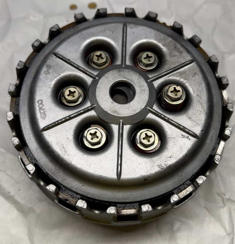 1992 Yamaha XV750 Virago Clutch Basket Comp Disc Plates Engine Motor XV 750 Z13