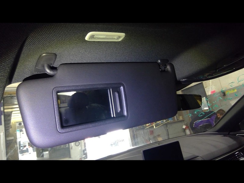 Driver Left Sun Visor Fits 17-22 AUDI A4 1666503
