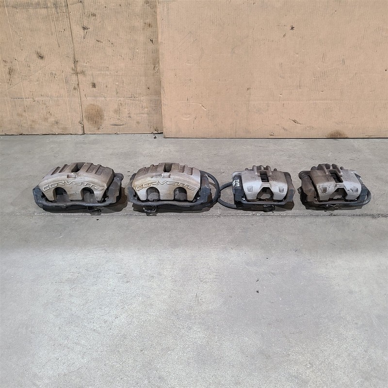 05-13 Corvette C6 Pbr Brake Calipers Front & Rear Set Base Model Aa7399