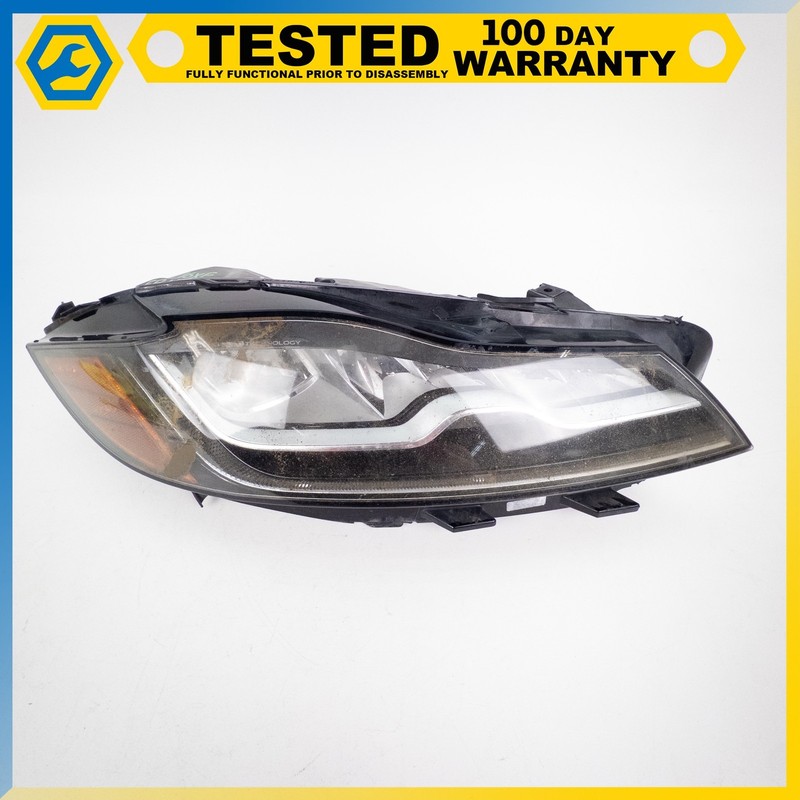 DAMAGED16-20 JAGUAR XF X260 RIGHT PASSENGER SIDE ADAPTIVE FULL LED HEADLIGHT OEM