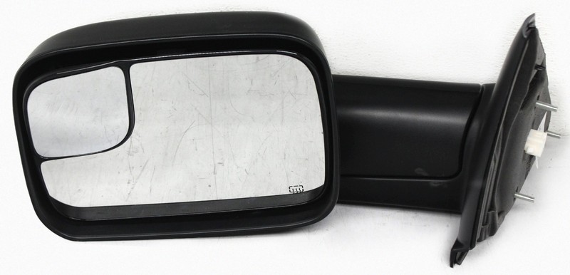 OEM Left Driver Side Exterior Mirror For Dodge Ram Black textured 55077445AO