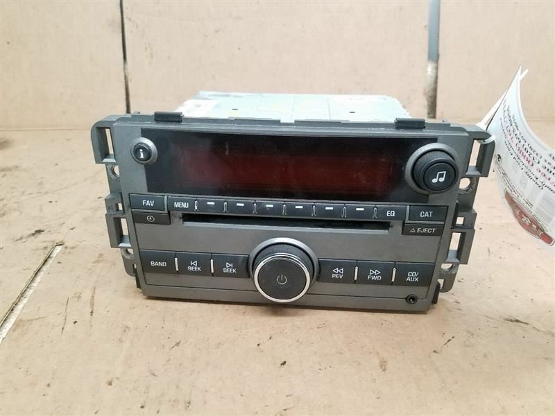 Audio Equipment Radio AM-FM-CD-MP3 Opt US8 ID 25956992 Fits 08 VUE 216096