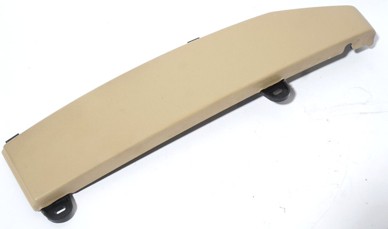 2002 - 2008 BMW 745I E65 LEFT DRIVER SIDE CENTER CONSOLE ARM REST PAD BEIGE OEM