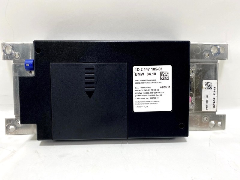 17 2017 BMW SERIES 3 320i F30 TELEMATICS COMPUTER CONTROL MODULE OEM