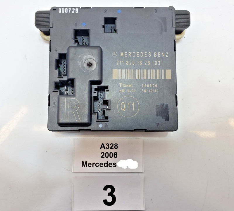 ✅ 03-06 OEM Mercedes W211 E350 Rear Right Passenger Door Control Module 31k