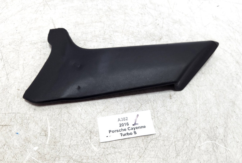 ✅11-18 OEM Porsche Cayenne Turbo 958 Front Left Center Console Trim Cover Black*