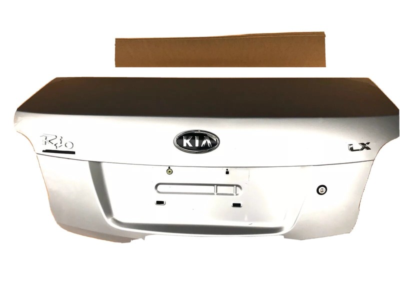 2006-2011 Kia Rio TRUNK HATCH TAILGATE SILVER Sedan 07 2008 2009 2010 06 07 08