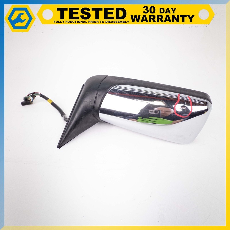 93-94 JAGUAR Vanden Plas FRONT LEFT DOOR EXTERIOR REAR VIEW MIRROR OEM