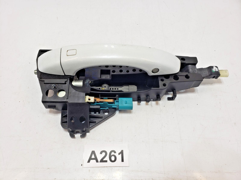 ✅12-18 OEM Audi RS7 A7 S6 S7 Front Right Passenger Exterior Door Handle White *