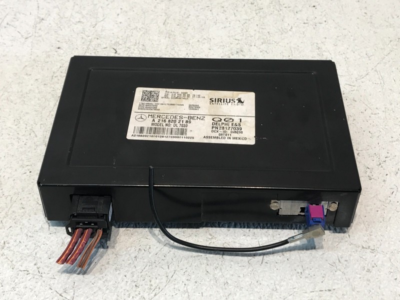 07-14 Mercedes W221 S550 Sirius Satellite Radio Module Receiver OEM A2168202189