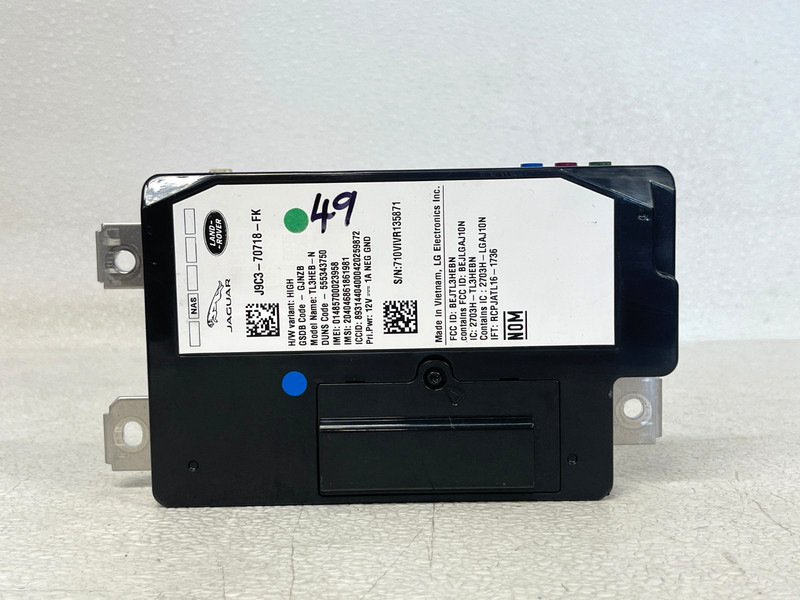 ⭐2016-2019 JAGUAR F-TYPE TELEMATICS COMMUNICATION CONTROL MODULE OEM LOT2620