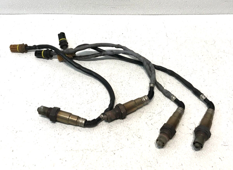 🥇03-08 MERCEDES R230 SL-CLASS M113 SET OF 4 OXYGEN O2 LAMBDA SENSOR OEM
