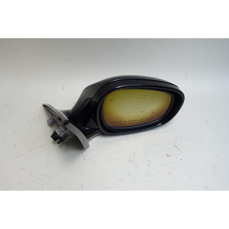 10-13 BMW E92 E93 3-Series 2dr Right Outside Folding Side Mirror Black Gloss OEM