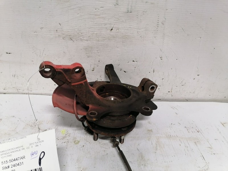 Passenger Front Spindle/Knuckle ABS Hydrogen Fits 10-13 15-16 TUCSON 1481088