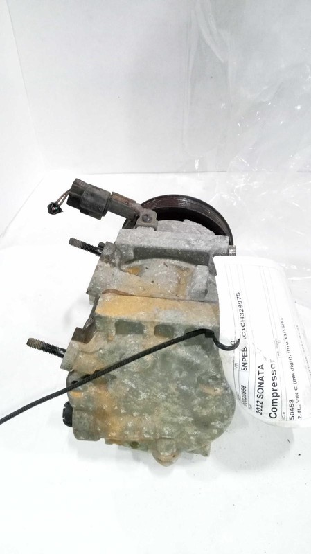 2012 Hyundai Sonata A/C Compressor 2.4L OEM Silver 95K Miles - Warranty