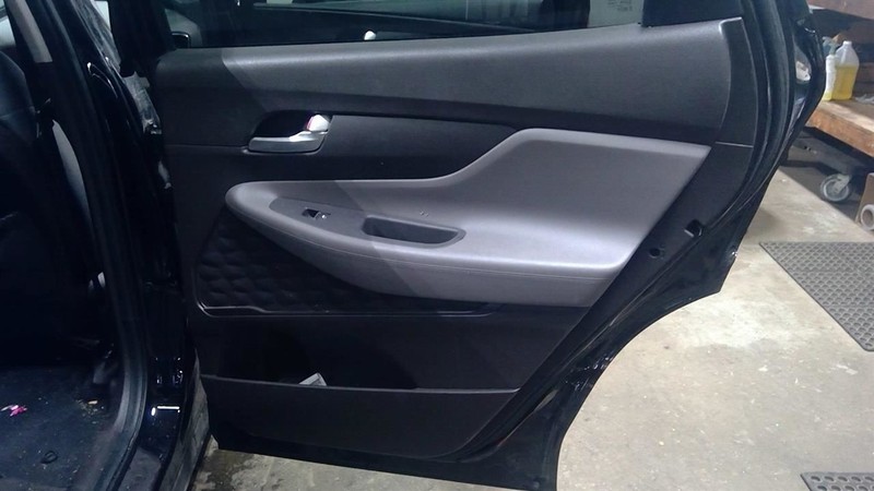 SANTA FE 2020 Passenger Right Rear Door Trim Panel Rear 1793387