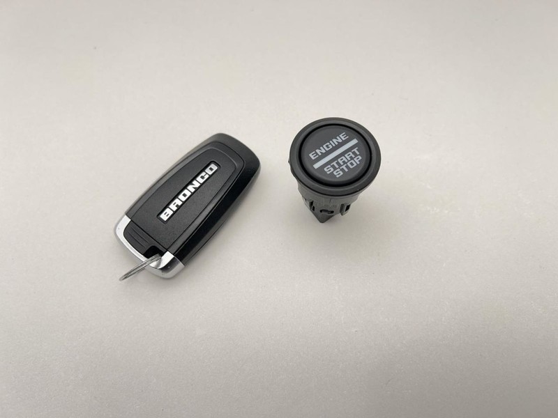 21-23 FORD BRONCO SPORT IGNITION PUSH BUTTON SWITCH W/KEY AWD 39K BIG BEND 65418