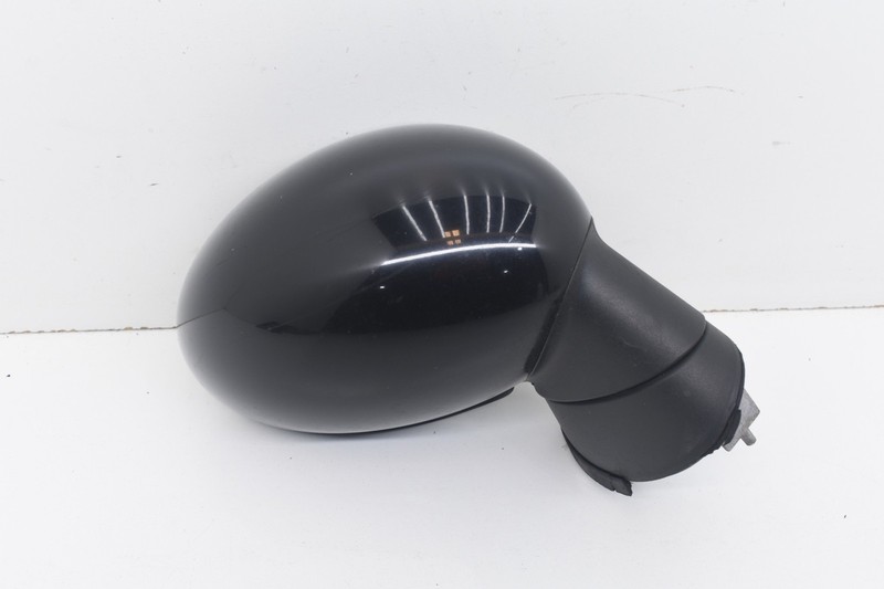 2009 MINI COOPER S R55 CLUBMAN JCW FRONT RIGHT VIEW DOOR MIRROR BLACK OEM KW93