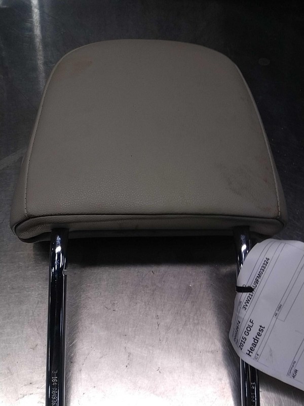 2015 Volkswagen Golf Black Headrest OEM Used 4932921, 136K Miles, 4DR