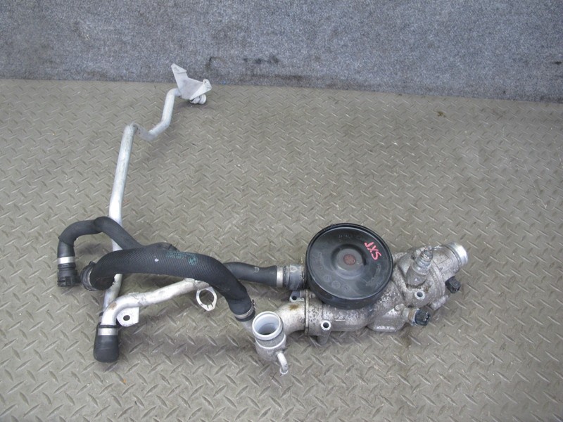 2010-2014 BMW E71 X6M X5M ENGINE THERMOSTAT HOUSING WATER PUMP PULLEY W HOSES