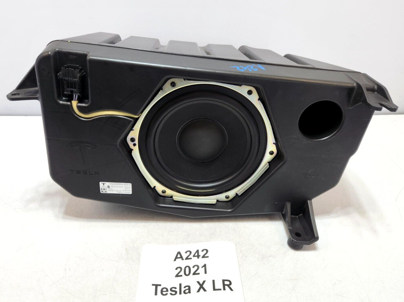 ✅ 2016-2021 OEM Tesla Model X Subwoofer Bassbox Audio Speaker Woofer Assy
