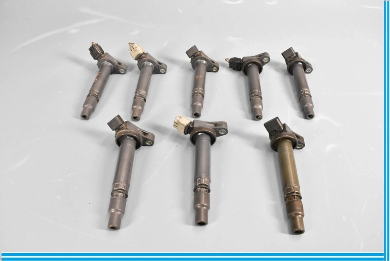 07-17 Lexus LS460 8 Pieces Engine Motor Ignition Cylinder Coil 90919-02250 OEM